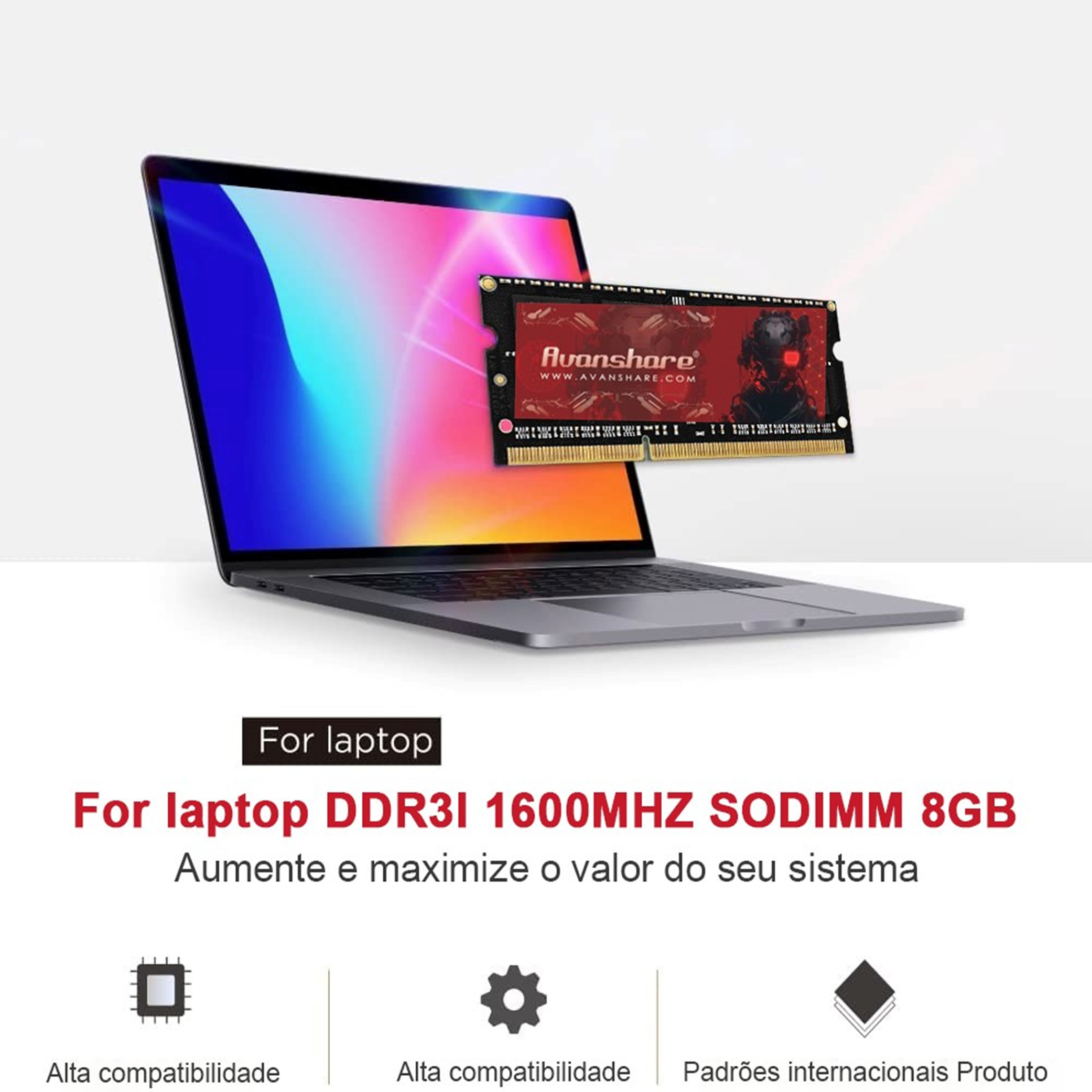 Avanshare Ram Memory DDR5 DDR4 - огляд і ціна Ddr5 8Gb