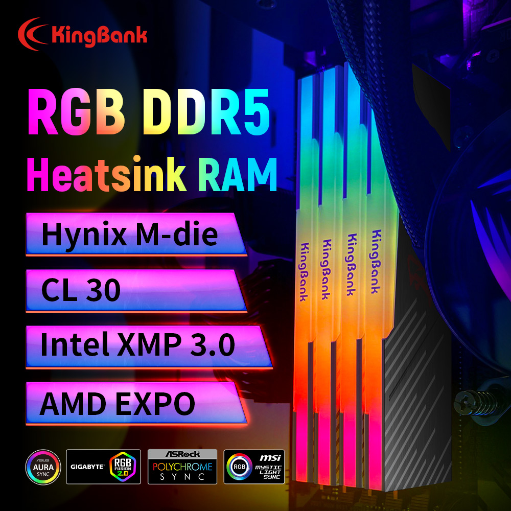 KingBank KRRB DDR5 RGB SoarBla - огляд і ціна Ddr5 Rgb Ram