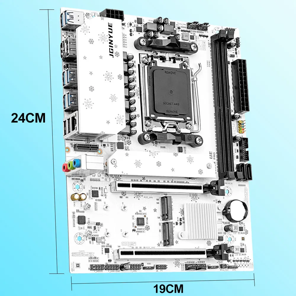 JGINYUE B850M Pro Motherboard  - огляд і ціна Ddr5 16Gb 6000Mhz